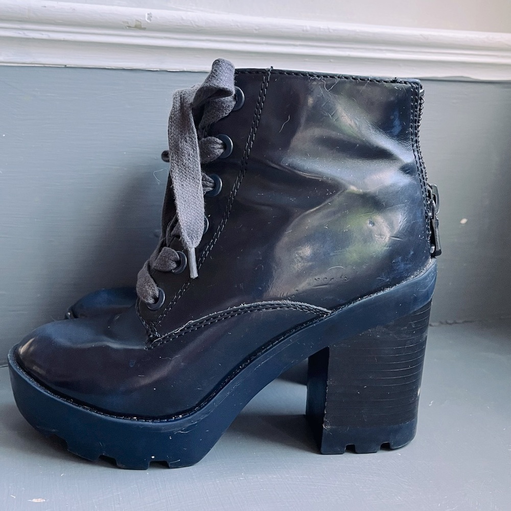 ALDO chunky heeled booties.